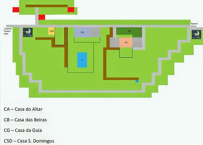 Prázdninový dům Welcoming House In Agueda With Shared Pool 70 M² *