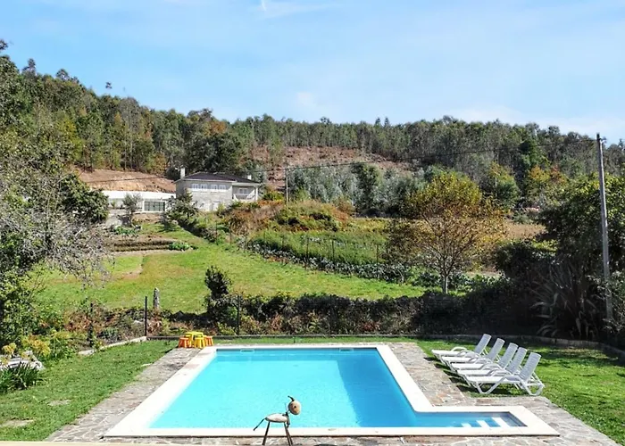 Welcoming House In Agueda With Shared Pool 70 M² Prázdninový dům *